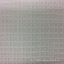 Check Design Polyester Jacquard Garment Fabric